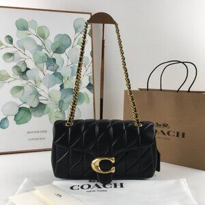 Brand new unused Coach Tabby black shoulder bag 26 quilted CP150